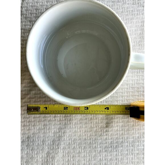 Mug for Coffee Soup Bird's Nest Graphic on Front and Black White Desk Organizer - Picture 4 of 4